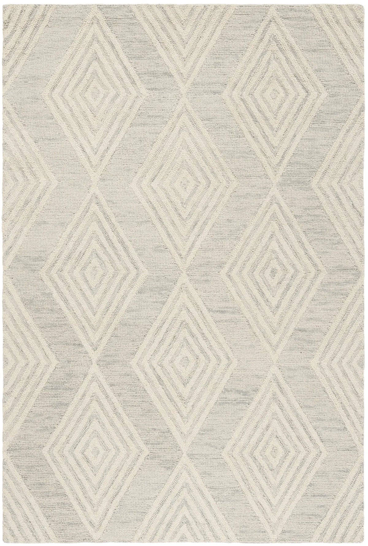 Safavieh Blossom 4'-0" x 6'-0" Rug in Silver / Ivory