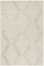Safavieh Blossom 4'-0" x 6'-0" Rug in Silver / Ivory