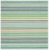 Safavieh Montauk 6'-0" x 6'-0" Rug in Green / Ivory