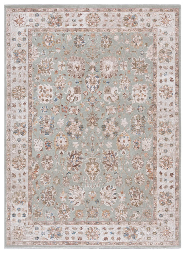 Safavieh Ellwood 4'-0" x 6'-0" Rug in Olive / Beige
