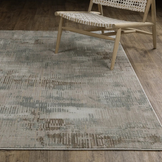 Oriental Weavers Sphinx Mallory MAL03 Blue Rugs - angle/detail