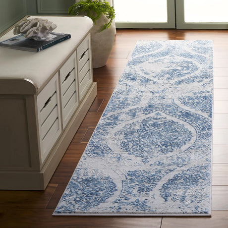 Safavieh Princeton 2'-0" x 7'-0" Rug in Blue / Beige