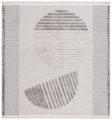 Safavieh Urban 6'-7" x 6'-7" Rug in Grey / Light Grey