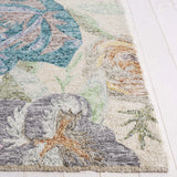 Safavieh Blossom 4'-0" x 6'-0" Rug in Green / Pink