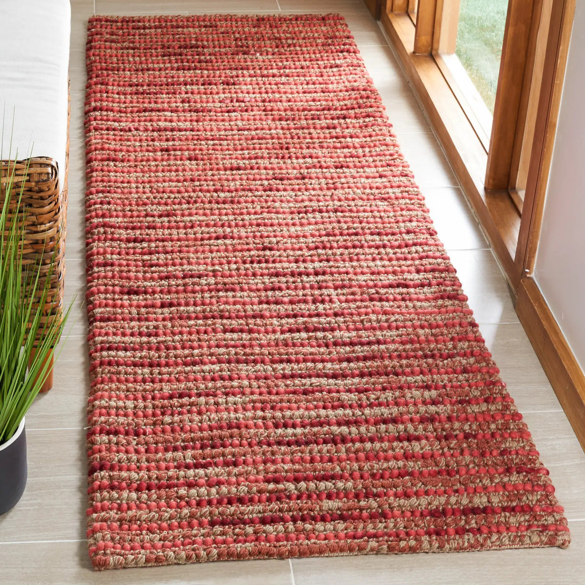 Safavieh Bohemian 2'-6" x 8'-0" Rug in Red / Multi