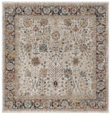 Safavieh Silverado 6'-4" x 6'-4" Rug in Ivory / Rust