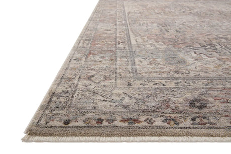 Loloi Lyra Lyr-05 Sunset/Silver Rug - rug corner