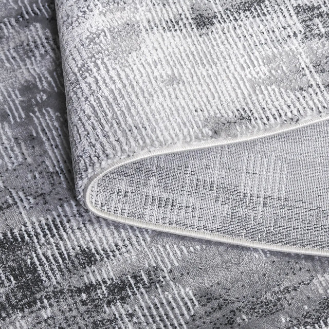Safavieh Slate 700 4'-0" x 6'-0" Rug in Grey / Ivory