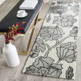 Safavieh Dip Dye 2'-3" x 8'-0" Rug in Ivory / Light Grey