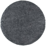 Safavieh August Shag 6'-7" x 6'-7" Rug in Charcoal