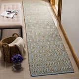 Safavieh Cape Cod 2'-3" x 10'-0" Rug in Silver / Natural