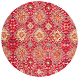 Safavieh Aspen 7'-0" x 7'-0" Rug in Red / Gold