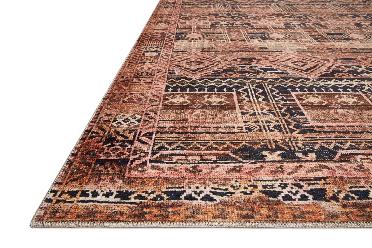 Loloi Layla Lay-14 Mocha/Blush Rugs - rug corner