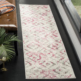 Safavieh Skyler 2'-0" x 8'-0" Rug in Ivory / Pink