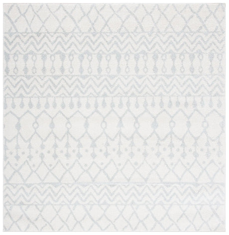 Safavieh Tulum 6'-7" x 6'-7" Rug in Ivory / Light Grey
