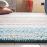Safavieh Montauk 4'-0" x 6'-0" Rug in Grey / Orange