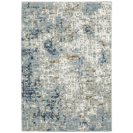 Oriental Weavers Sphinx Easton 011E3 Blue/Ivory Rugs - main flat
