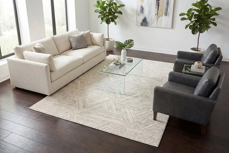 Dynamic Rugs Quartz 27041 Ivory Rugs - Room