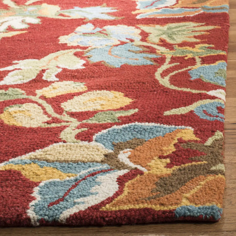 Safavieh Blossom 5'-0" x 8'-0" Rug in Red / Multi