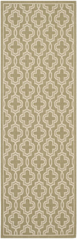 Safavieh Martha Stewart 2'-7" x 8'-2" Rug in Green / Beige