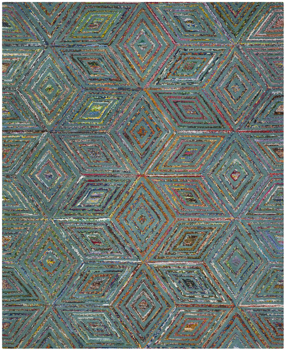Safavieh Nantucket 10'-0" x 14'-0" Rug in Blue
