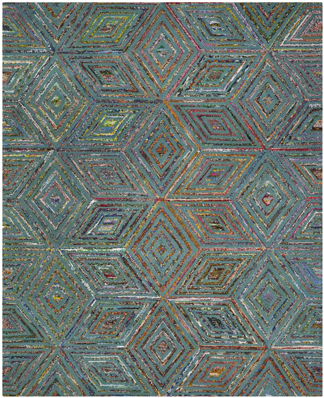 Safavieh Nantucket 10'-0" x 14'-0" Rug in Blue