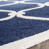 Safavieh Cambridge 6'-0" x 6'-0" Rug in Navy / Ivory