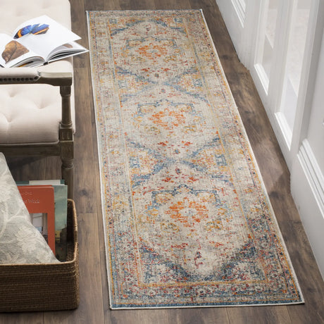 Safavieh Vintage Persian 2'-2" x 8'-0" Rug in Blue / Multi