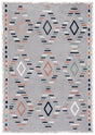 Safavieh Marrakesh 4'-0" x 6'-0" Rug in Grey / Blue Rust