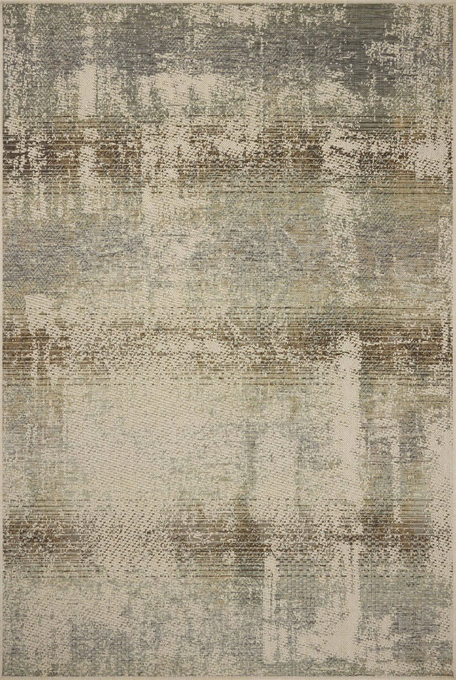 Loloi Saylor SAY-08 Smoke / Ivory Rug - main flat