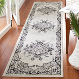 Safavieh Tulum 2'-0" x 9'-0" Rug in Ivory / Black