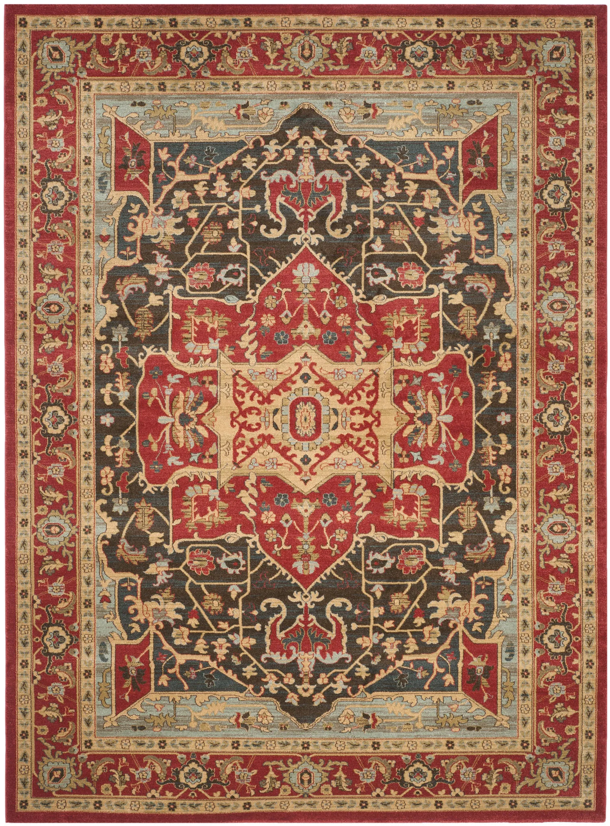 Safavieh Mahal 10'-0" x 14'-0" Rug in Red / Red