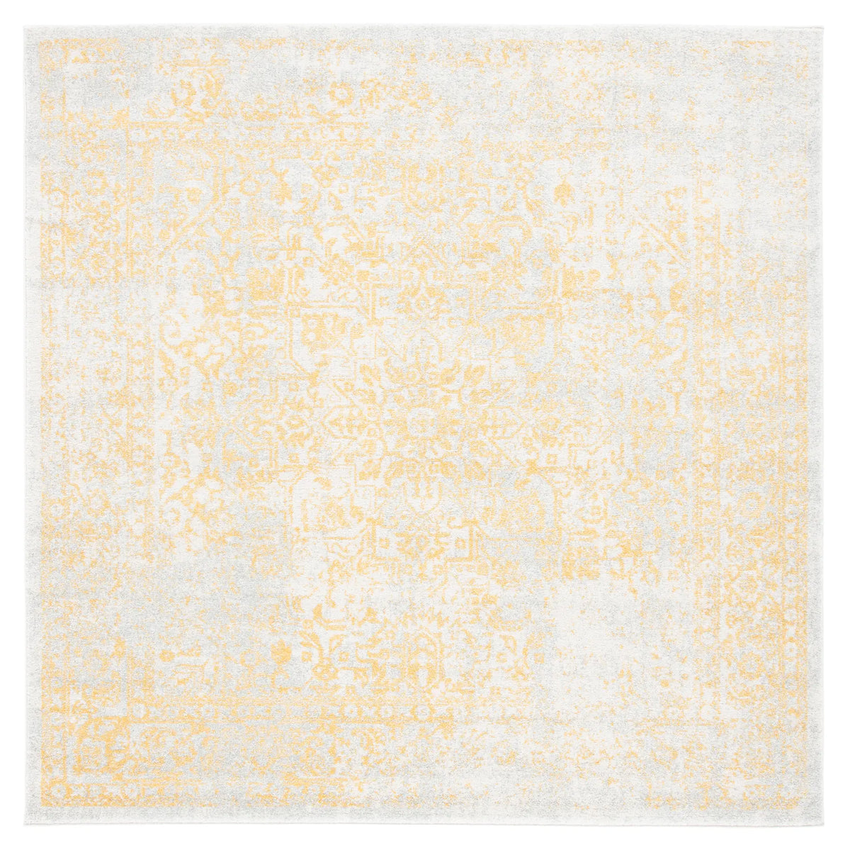 Safavieh Evoke 6'-7" x 6'-7" Rug in Ivory / Gold