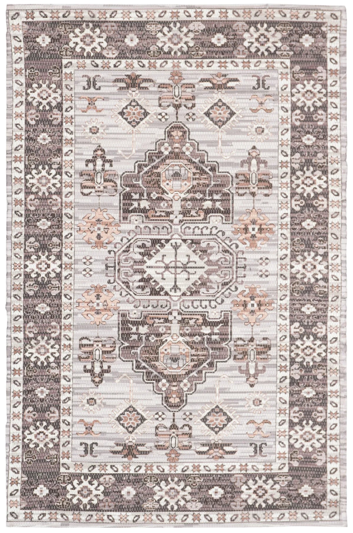 Safavieh Saffron 3'-0" x 5'-0" Rug in Taupe / Ivory