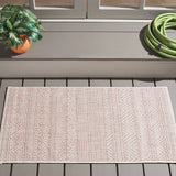 Safavieh Courtyard 2'-0" x 3'-7" Rug in Ivory / Pink