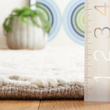 Safavieh Natura 4'-0" x 6'-0" Rug in Green / Ivory