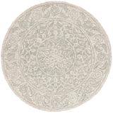 Safavieh Micro-Loop 6'-0" x 6'-0" Rug in Light Blue / Beige