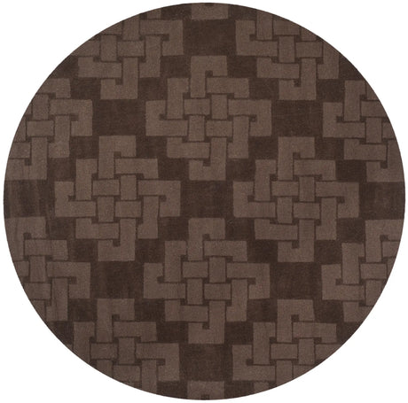 Safavieh Martha Stewart 8'-0" x 8'-0" Rug in Chocolate Truff