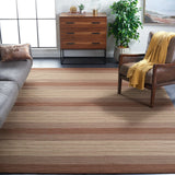 Safavieh Marbella 6'-0" x 9'-0" Rug in Beige / Brown