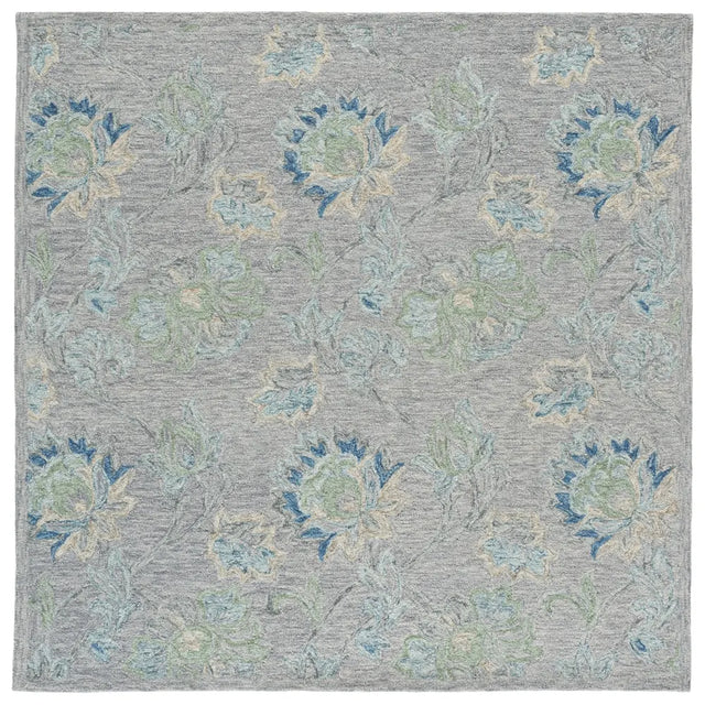 Safavieh Jardin 6'-0" x 6'-0" Rug in Grey / Blue