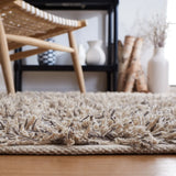Safavieh Natura 3'-0" x 5'-0" Rug in Grey / Ivory