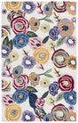 Safavieh Jardin 4'-0" x 6'-0" Rug in Ivory / Pink