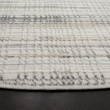 Safavieh Whisper 6'-7" x 6'-7" Rug in Ivory / Grey