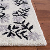 Safavieh Empire 4'-0" x 6'-0" Rug in Ivory / Black