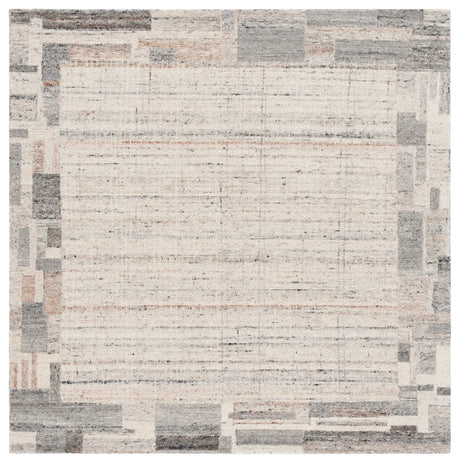 Safavieh Restoration Vintage 6'-0" x 6'-0" Rug in Grey / Beige