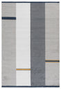 Safavieh Pyramid 4'-5" x 6'-5" Rug in Grey / Ivory Navy