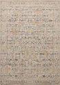 Loloi Milena MLE-05 Charcoal / Apricot Rug - main flat