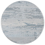 Safavieh Blair Washable 6'-7" x 6'-7" Rug in Blue / Grey