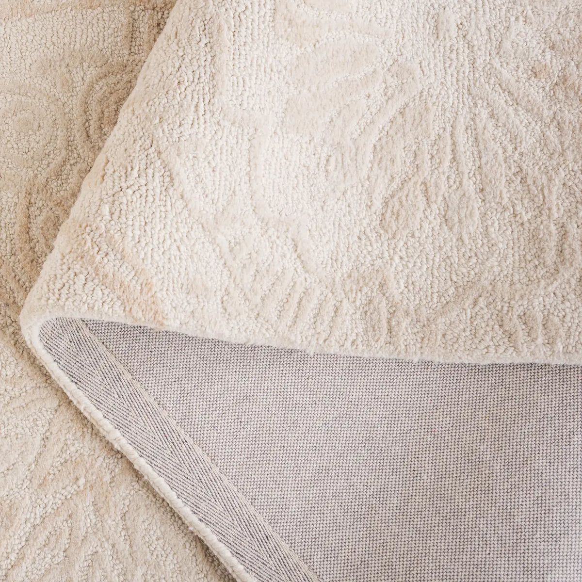 Safavieh Abstract 4'-0" x 6'-0" Rug in Beige / Ivory