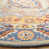 Safavieh Antiquity 6'-0" x 6'-0" Rug in Blue / Gold